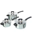 Zakarian By Dash 6PC Trupro Nonstick Stainless Steel Stacking Sauce Pan Set New. Price: $84.99.