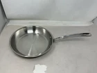 Viking Culinary 3-PLY Stainless Steel Fry Pan, 10 Inch New. Price: $105.56.
