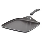 Pan Grill 11 Inch Nonstick Diamondmax Dishwasher Safe Black Square Farberware New. Price: $28.99.