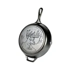 Lodge Cast Iron Wildlife Series 10.25 Inch Skillet, Deer New. Price: $44.95.