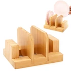 Glendaveny Bamboo Pot Lid Holder, Cutting Board Organizer Dish Plate ... New. Price: $20.50.