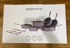13-PIECE Non-stick Ceramic SET/10 Pcs-cookware Pcs-utensils Lavender New. Price: $269.99.