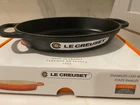 Le Creuset 1 Quart Signature Oval Baker Matt Black/licorice/noir New/box. Price: $145.00.