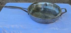 Large Calphalon 12" Stainless Steel Wide Frying Pan W/glass Lid #RLT1392 Used. Price: $59.00.