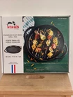 Staub Enameled Cast Iron Grill Pan 11.8 Inch Black New Free Shipping. Price: $123.99.
