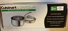 Cuisinart Contour Stainless Steel 2 Qt Pour Saucepan With Cover Brand New. Price: $35.00.
