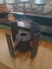 Vintage Dansk Fondue Stand Cast Iron Used. Price: $125.00.