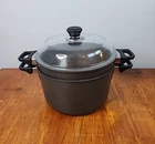 Scanpan 2001+ Dutch Oven Stockpot 3 Pc Set W Pyrex Lid Made In Denmark 1998 Used. Price: $44.87.