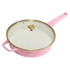 Paris Hilton 4-QUART Cast Aluminum Jumbo Cooker Pink New. Price: $34.97.