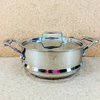 Scanpan Fusion 8.5" Double Boiler Steamer Insert With Metal Lid Stainless Steel Used. Price: $39.99.