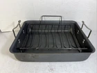 Calphalon Nonstick Hard Anodized Aluminum Roaster Baking Pan Rack 16"X 13" 1805 Used. Price: $33.99.
