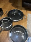 Tramontina Gourmet 11 Pc Cookware Set With Extras New. Price: $110.00.