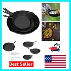3-PIECE Pre-seasoned Cast Iron Skillets Set 9 , 8 6 For Durable Cooking New. Price: $57.99.