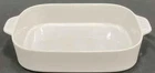 Staub Stoneware Large Casserole Dish - White Rarely Used 13X9. Price: $49.99.
