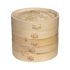 Joyce Chen 2-TIER Bamboo Steamer Baskets, 6-INCH New. Price: $26.43.