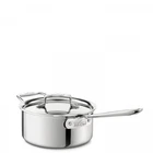 All-clad SD55203 Polished 18/10 Ss 5-PLY Bonded 3-QT Sauce Pan With Lid New. Price: $129.99.
