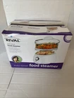 Rival Two Tier Food Steamer Auto Off Timer CKRVSTLM21 New. Price: $29.99.