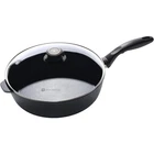 Swiss Diamond Nonstick Saute Pan With Lid SD-6728C 11 Inch, 4.3 Quart New. Price: $149.99.