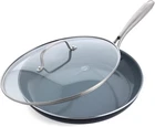Greenpan Swift Healthy Ceramic Nonstick, 12 Frying Skillet With Lid, Gray New. Price: $92.22.