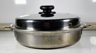 Saladmaster Versa Tec 11" Skillet Pan+lid Surgical Stainless Steel -TP304-316L Used. Price: $189.00.