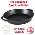 Lodge 12" Pre-seasoned Cast Iron Skillet Dual Handles -oven, Stove, Grill Safe New. Price: $34.45.