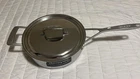 Demeyere Industry 5, 3 Qt, Saut Pan With Helper Handle Lid, 18/10 Stainle New. Price: $150.00.