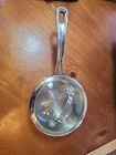Cuisinart Saucepan W/glass Lid Stainless Steel 1QT Model #419-14 Used. Price: $24.99.
