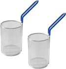Pack Sunrise Stainless Steel Pasta Boil Basket (2, 5"D X 7"H) Open. Price: $39.99.