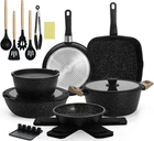 23PCS Ceramic Pots Pans Set, Nonstick Detachable Handle Cookware, Induction New. Price: $149.99.