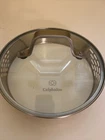 Calphalon Glass Stainless Steel Replacement Strainer Lid Inner 6 3/8" 0812317 Used. Price: $8.22.