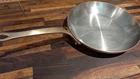 2MM Mauviel Copper Fry Pan, 10.2" Inches Used. Price: $199.00.