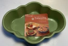 Chantal 1 Qt Green Ceramic Serving Dish Talavera 93-TV22-6 Bubble Diamond Shaped New. Price: $29.99.