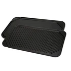 All American Reversible Grill Griddle Pan, Double Burner Nonstick Heats Rapidly New. Price: $173.94.