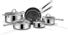 Pots And Pans Non Stick, 10 Pcs Hybrid Stainless Steel Cookware Sets, New. Price: $328.76.