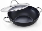 Cooks Standard Everyday Pan With Glass Lid, Chef's 12-INCH, Black New. Price: $88.17.