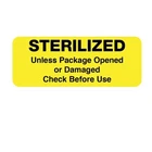 Nevs CS-3751Y Sterilized Unless Package Opened 7/8" X 2-1/4" Yellow W/blk New. Price: $20.89.