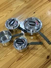 Cookware Meyer Bella Cuisine Stainless Steel Pot Pans Set Used. Price: $43.00.