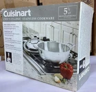 Cusiinart Chefs Classic 5.5 Qt Stainless Steel Multi-use Pan Model 755-26SD (gb) New. Price: $30.00.