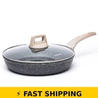 Carote 10-INCH Nonstick Frying Pan With Glass Lid, Classic Granite New. Price: $58.99.