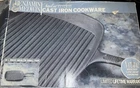 New Benjamin & Medwin Usa Cast Iron 9.25 Grill Skillet Square Pan. Price: $29.00.