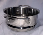 Cuisinart Strainer Steamer Insert 7116-18S Stainless Steel Colander 7" Handles Used. Price: $18.70.