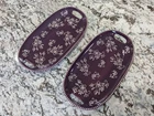 Set Of 2 Temptations Eggplant Temp-tations Floral Lace Platters New. Price: $14.99.
