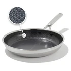 Pan 10 Nonstick Stainless Steel Induction Dishwasher Safe Oxo Frying Hybrid New. Price: $124.99.
