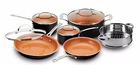 Gotham Steel 10 Piece Ultra Nonstick Ceramic Pots & Pans Kitchen Cookware Set New. Price: $129.99.