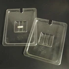 2X! Used Winco SP7200C Food Pan Cover, Half Size, Slotted, Clear, Nsf. Price: $9.97.