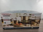 Circulon Professional 9-PIECE Non-stick Cookware Set, Anodized Aluminum Used. Price: $189.99.