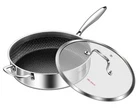 Delarlo Frying PAN,12 Inch Tri-ply Stainless Steel SKILLET,6 Quart Saute ... New. Price: $54.94.