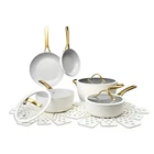 Thyme & Table 12-PIECE Ceramic Non-stick Signature Cookware Set, New. Price: $199.00.