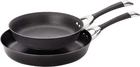 Symmetry Nonstick Hard Anodized Frying Pan Set - 10" & 12" Black Skillets New. Price: $104.99.