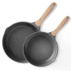 Jeetee Nonstick Frying Pans Set, Skillets 2 Pcs, 8" 10" Granite Non-stick... New. Price: $71.69.